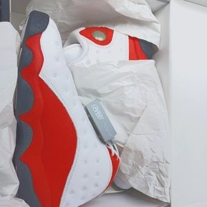 Jordan's retro 13s size 11 men's red/white